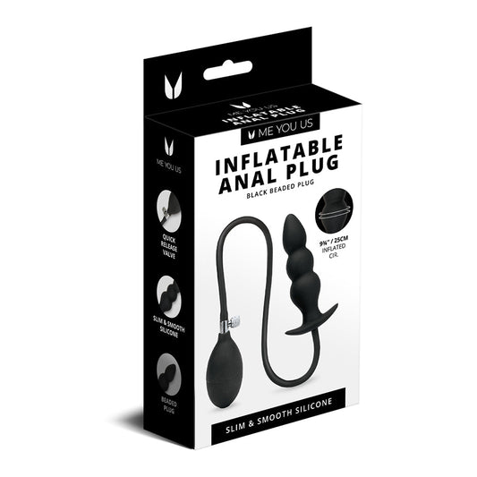 ME YOU US INFLATABLE BEADED ANAL PLUG