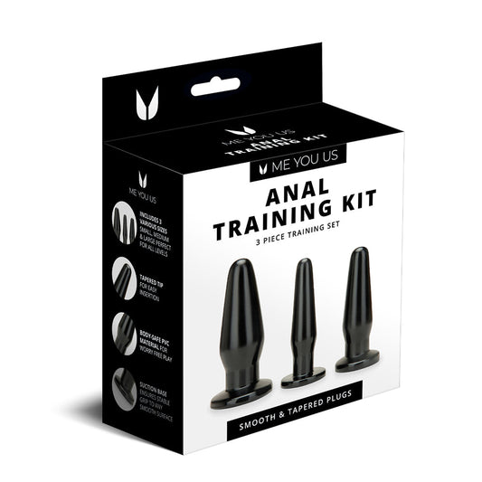 ME YOU US ANAL TRAINING KIT 3-PIECE PLUG SET
