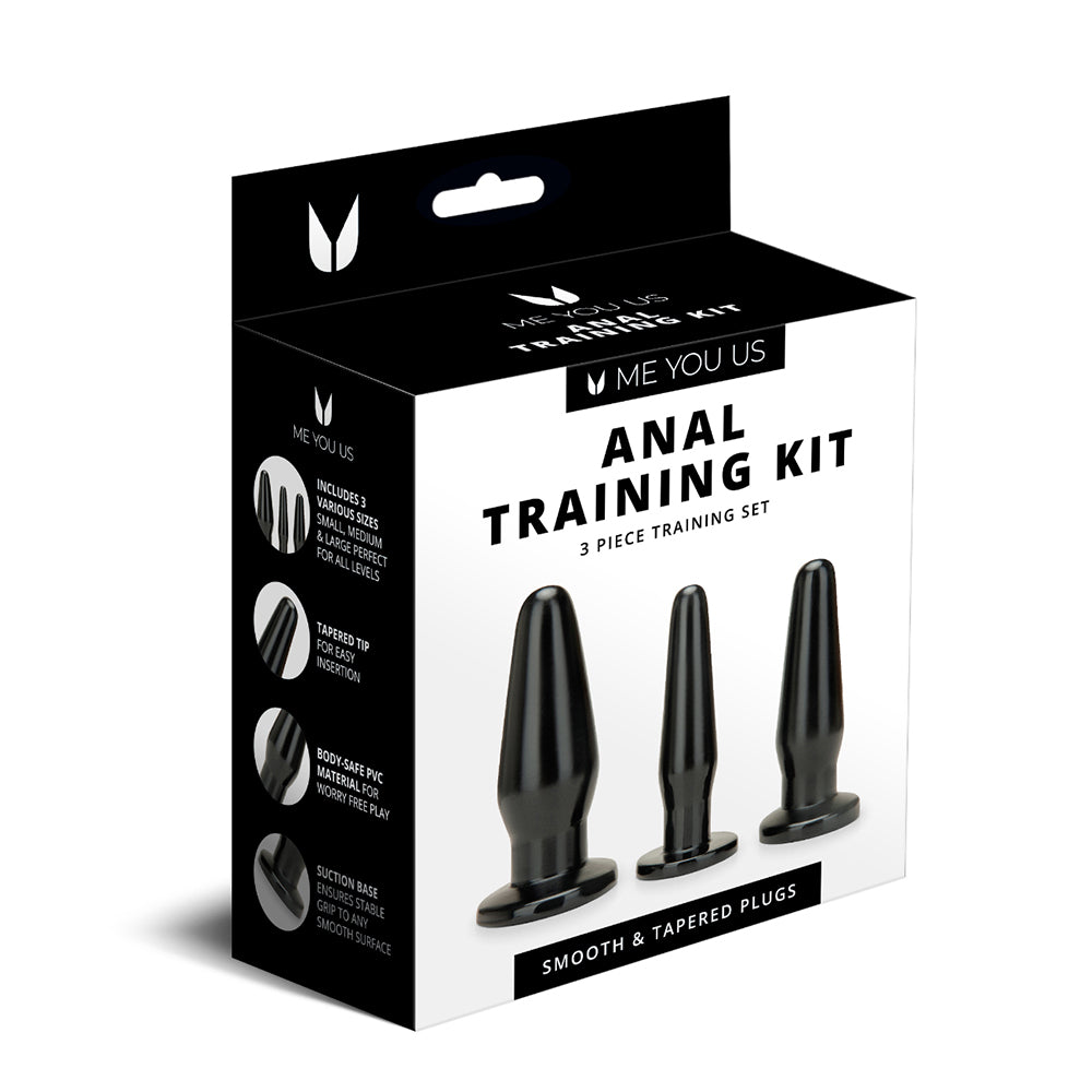 ME YOU US - ANAL TRAINING KIT 3-PIECE PLUG SET