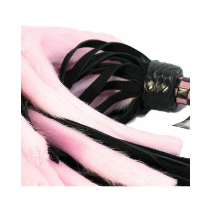 SUEDE & FLUFF MINI FLOGGER PINK