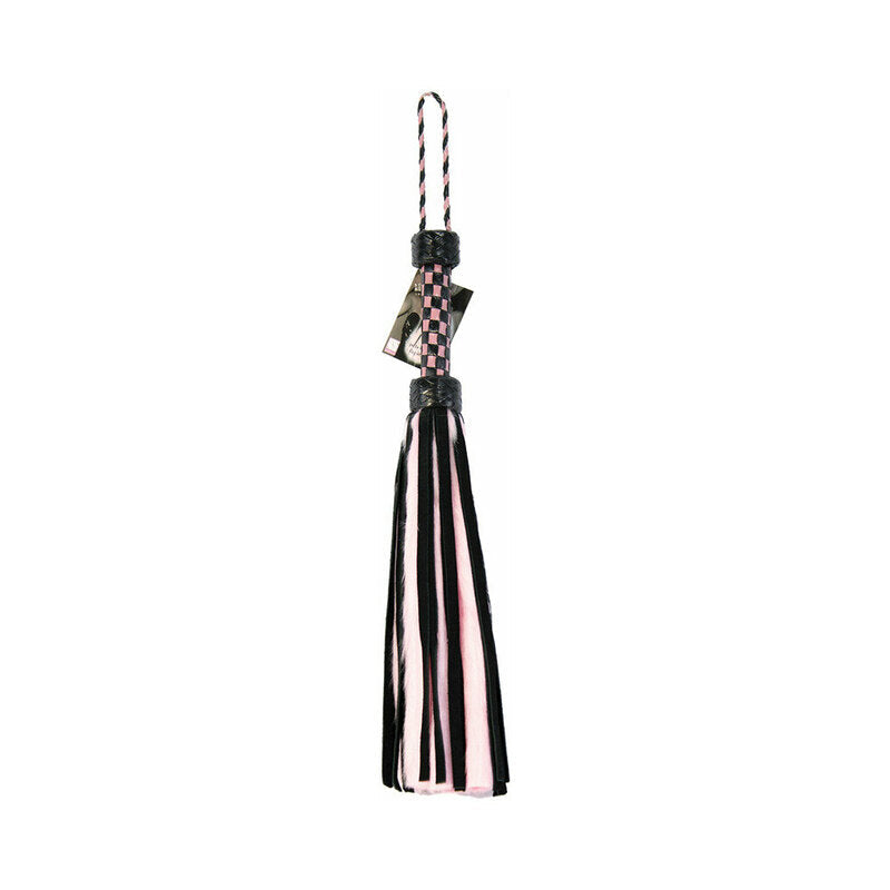 SUEDE & FLUFF MINI FLOGGER PINK