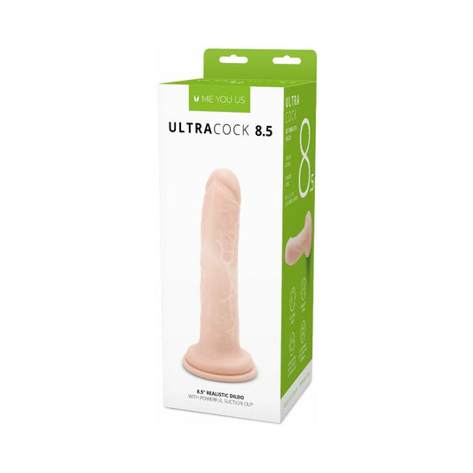 ME YOU US - ULTRA COCK 8.5 IN. REALISTIC DILDO VANILLA