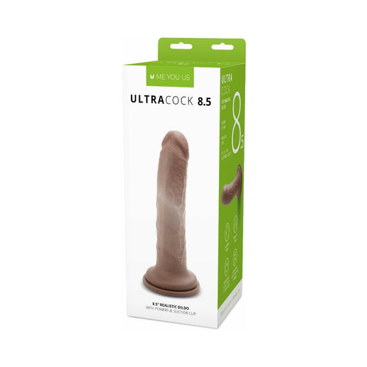 ME YOU US - ULTRA COCK 8.5 IN. REALISTIC DILDO CARAMEL
