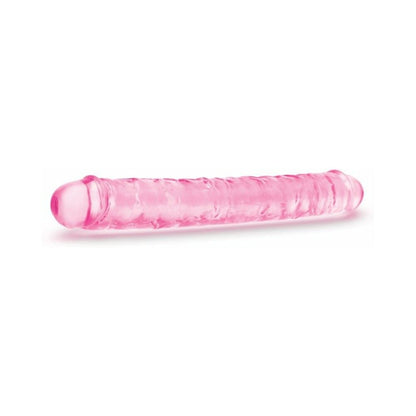 ME YOU US ULTRA COCK 12 IN. JELLY DOUBLE ENDED DILDO PINK