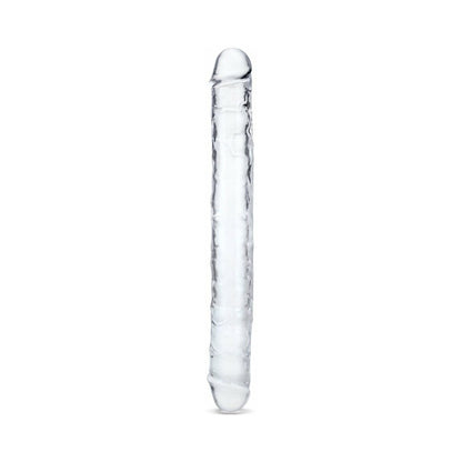 ME YOU US ULTRA COCK 15 IN. JELLY DOUBLE ENDED DILDO CLEAR