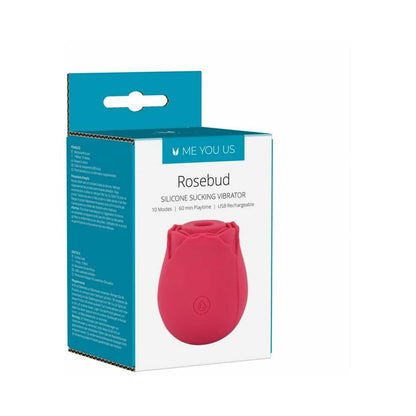 ME YOU US ROSEBUD SILICONE SUCKING VIBRATOR