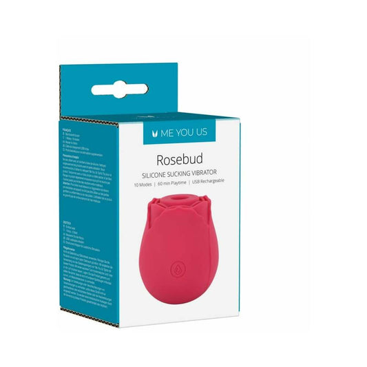 ME YOU US - VIBRADOR DE SUCCIÓN DE SILICONA ROSEBUD