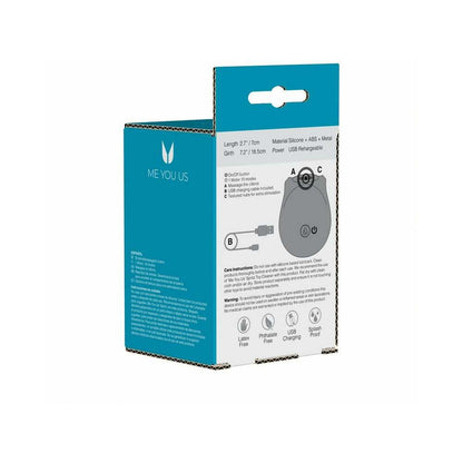 ME YOU US ROSEBUD SILICONE SUCKING VIBRATOR