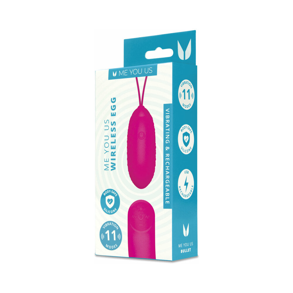ME YOU US - WIRELESS EGG HOT PINK