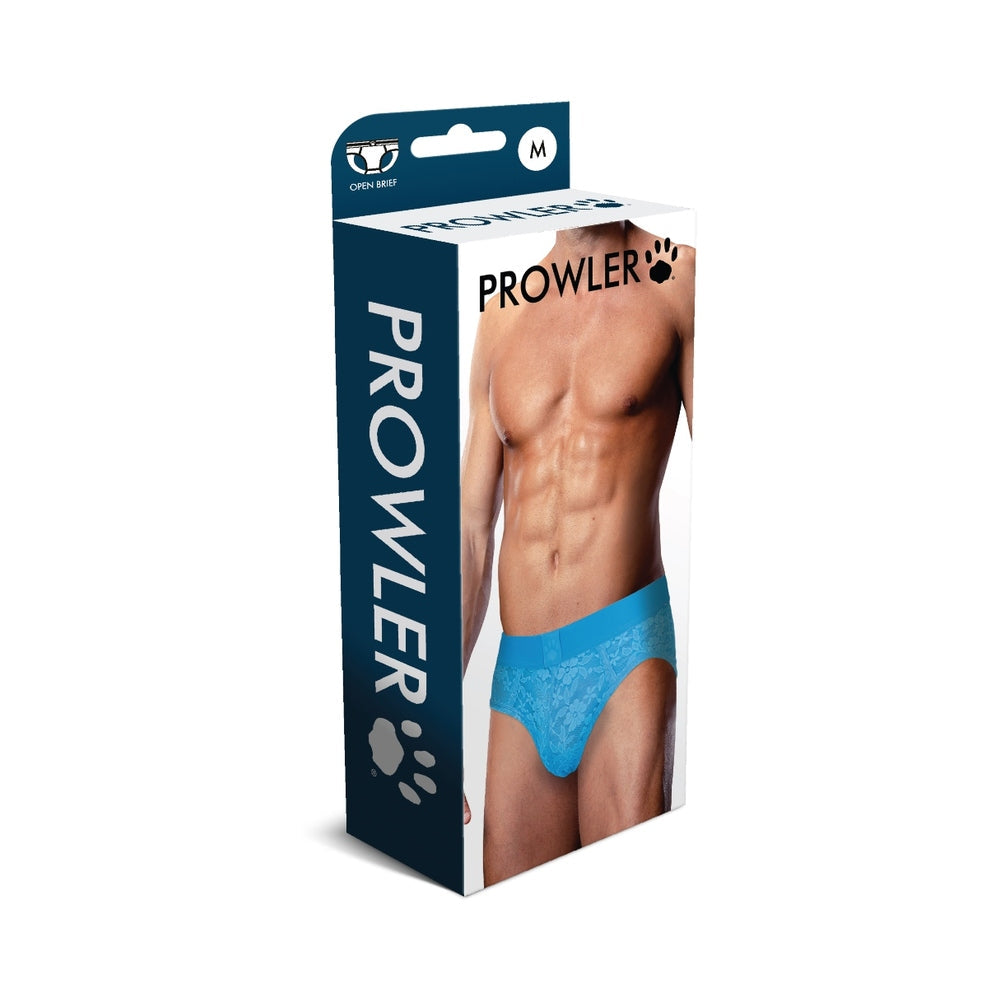 PROWLER - LACE OPEN BACK BRIEF NEON