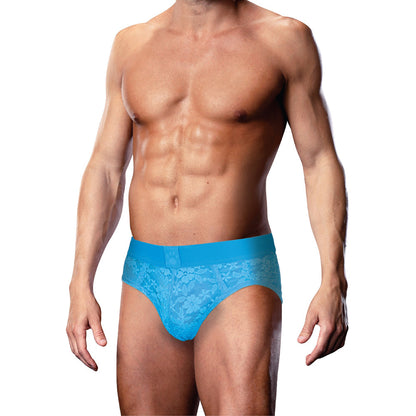PROWLER - LACE OPEN BACK BRIEF NEON 2XL