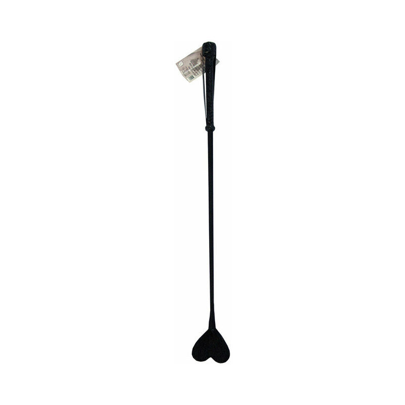 RUFF DOGGIE STYLES - HEART FLUFF TIP CROP BLACK