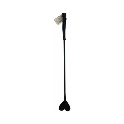 RUFF DOGGIE STYLES - HEART FLUFF TIP CROP BLACK