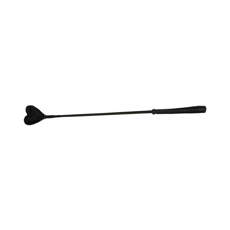RUFF DOGGIE STYLES - HEART FLUFF TIP CROP BLACK