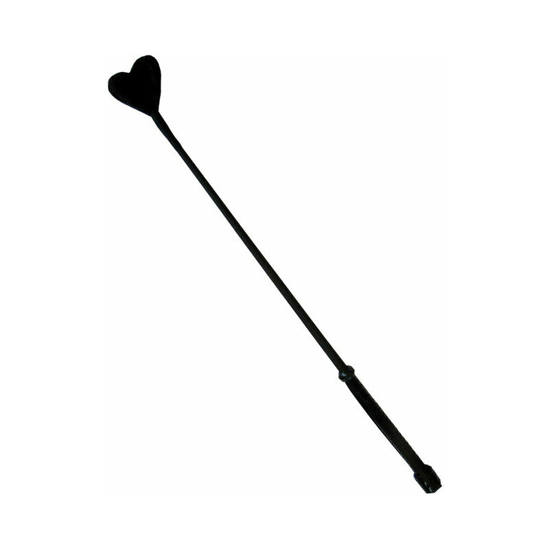 RUFF DOGGIE STYLES - HEART FLUFF TIP CROP BLACK