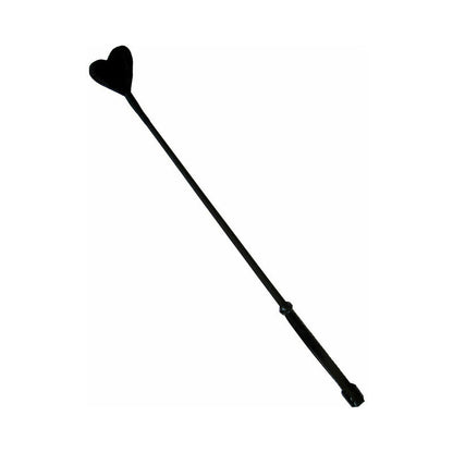 RUFF DOGGIE STYLES - HEART FLUFF TIP CROP BLACK