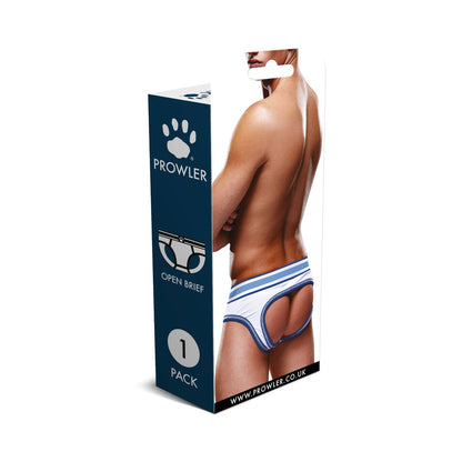 PROWLER OPEN BRIEF WHITE/BLUE XL
