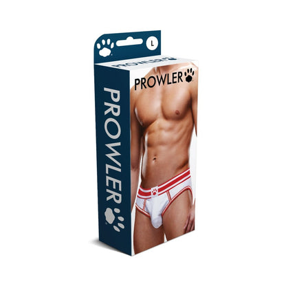 PROWLER OPEN BRIEF WHITE/RED L
