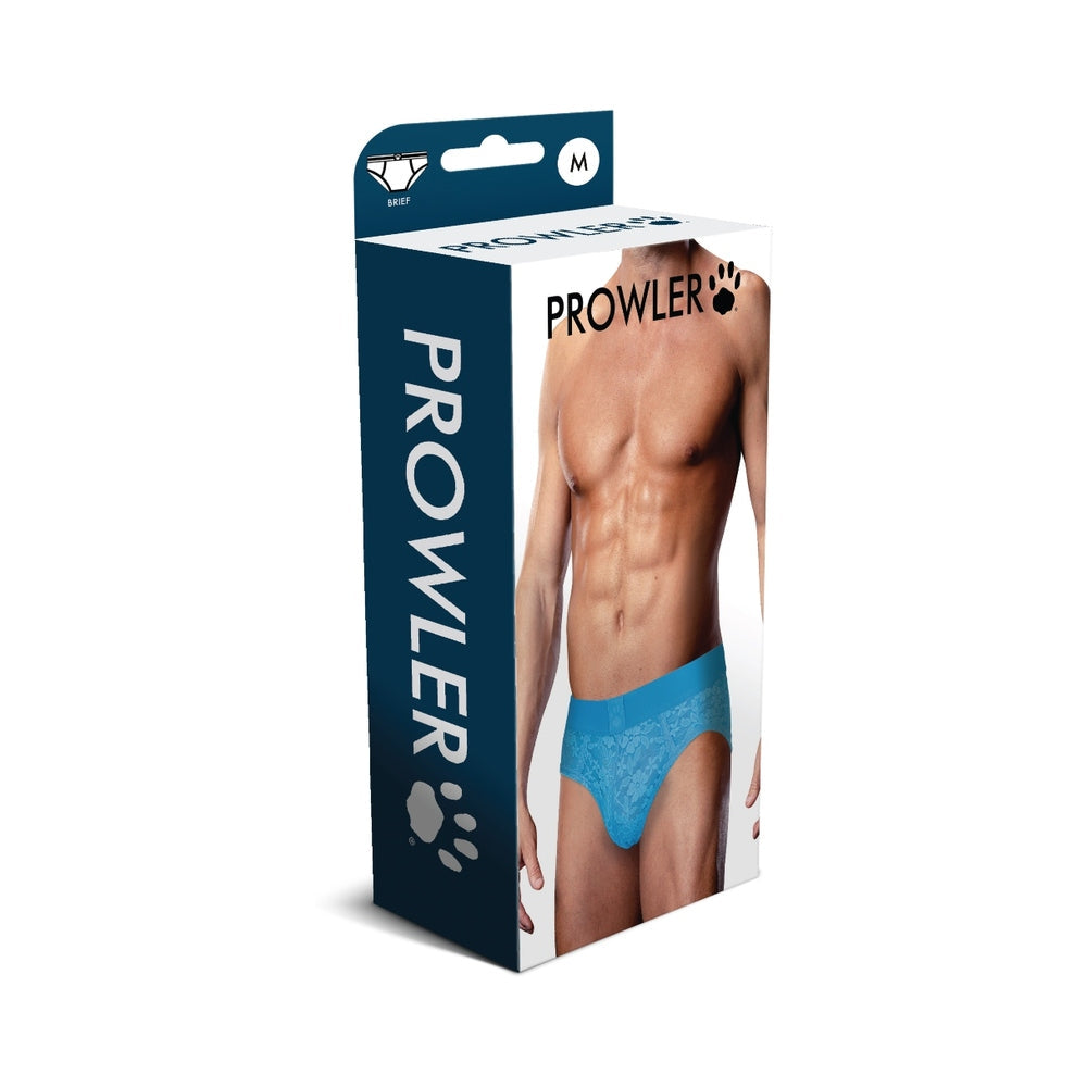 PROWLER LACE BRIEF NEON BLUE M