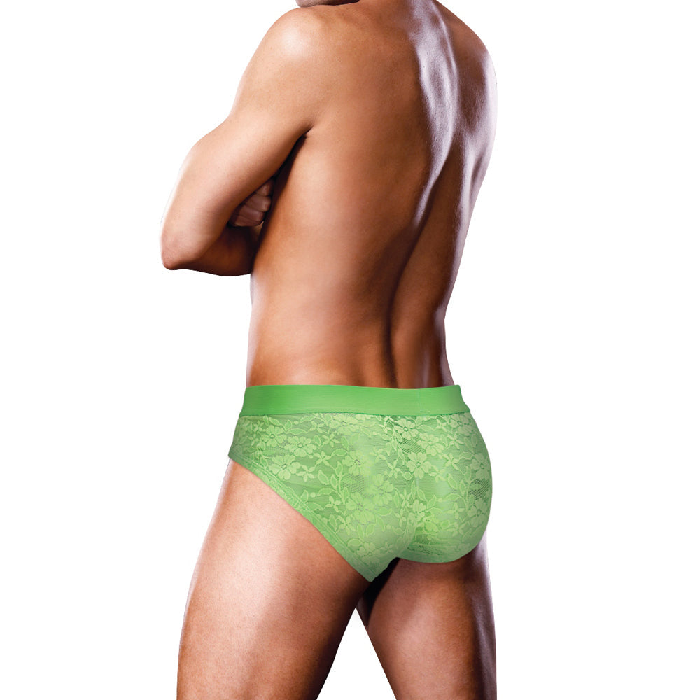 PROWLER - LACE BRIEF NEON