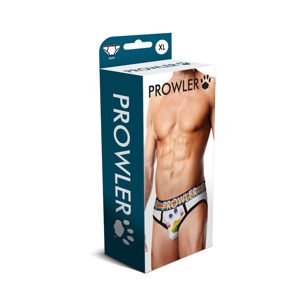 PROWLER OVERSIZED PAW BRIEF WHITE XL