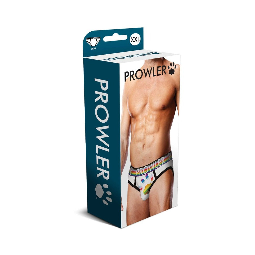 PROWLER OVERSIZED PAW BRIEF WHITE 2XL