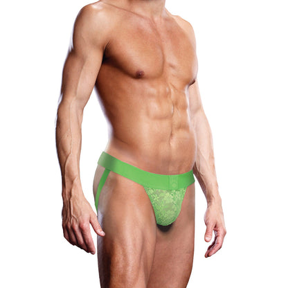 PROWLER LACE JOCK STRAP NEON GREEN S