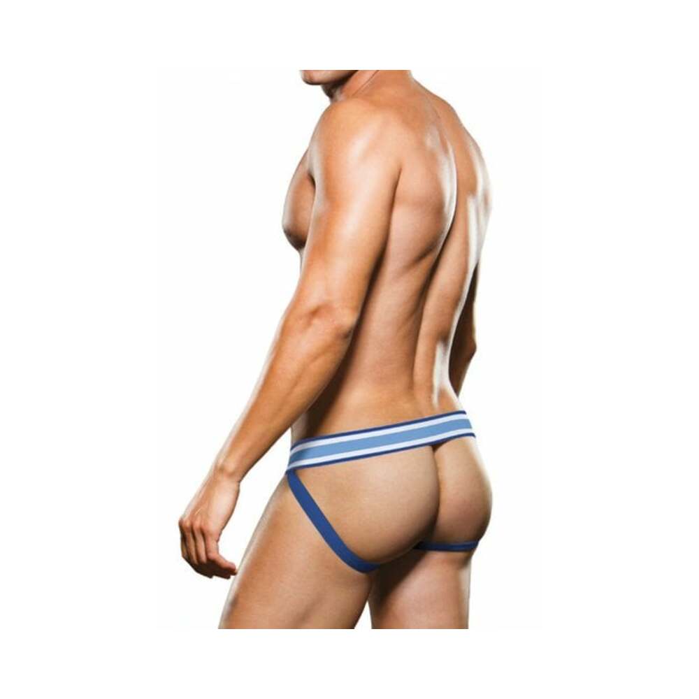 PROWLER JOCK STRAP WHITE/BLUE XL