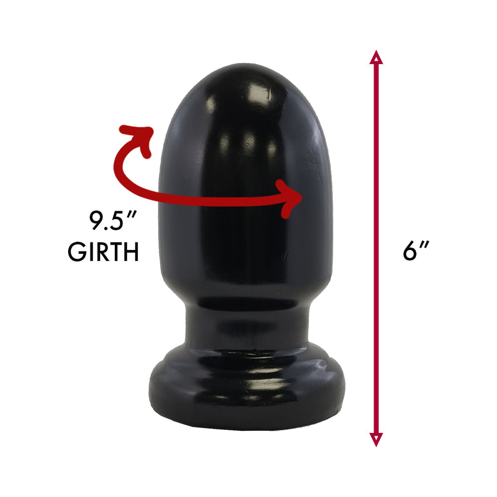 PROWLER RED - THUD 5 IN. ANAL PLUG BLACK