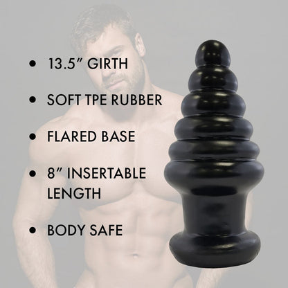 PROWLER RED - TWISTED TEASE ANAL PLUG BLACK