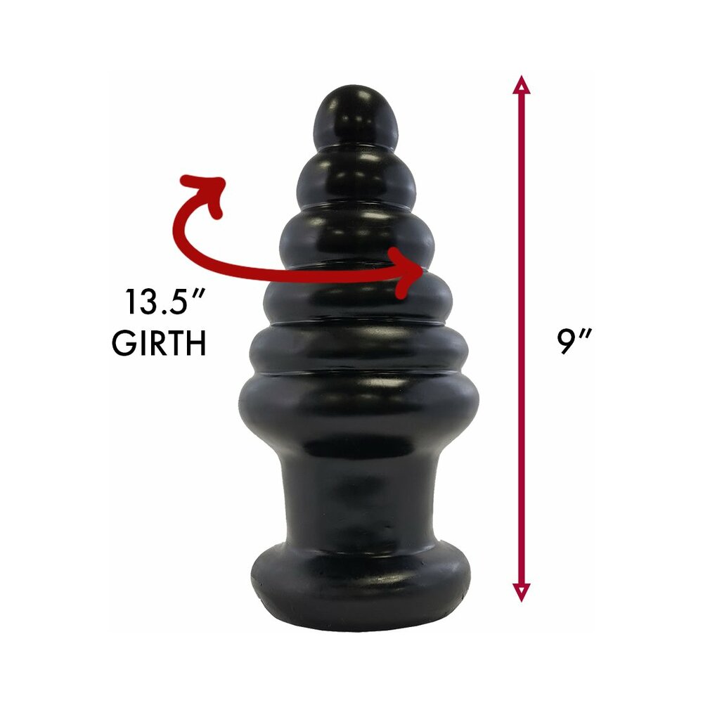 PROWLER RED - TWISTED TEASE ANAL PLUG BLACK