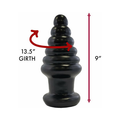 PROWLER RED - TWISTED TEASE ANAL PLUG BLACK