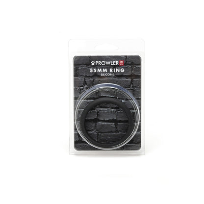 ANILLO DE SILICONA ROJO PROWLER - 55MM NEGRO