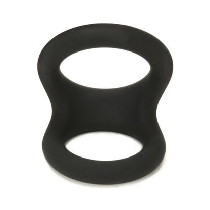 ROJO MERODEADOR - ANILLO DE SILICONA TRIPLE NEGRO