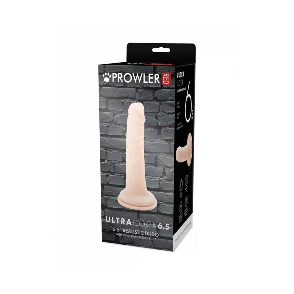 PROWLER RED ULTRA COCK 6.5 IN. REALISTIC DILDO VANILLA