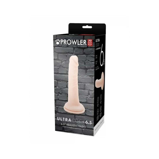 PROWLER RED - ULTRA COCK 6.5 IN. REALISTIC DILDO VANILLA