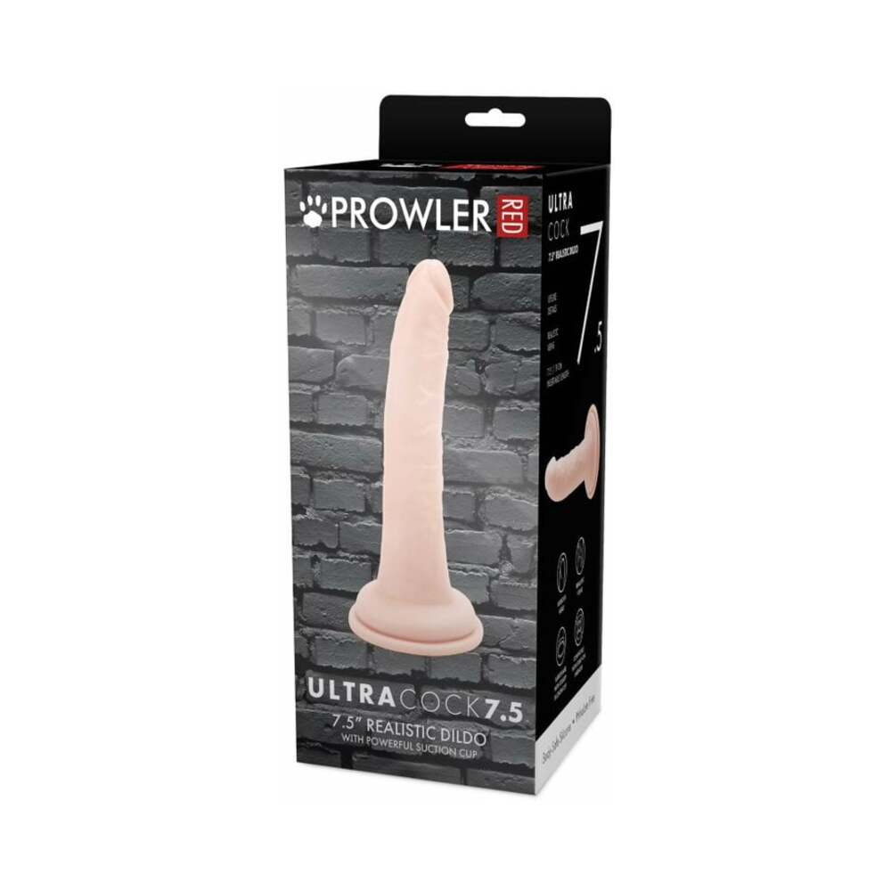 PROWLER RED ULTRA COCK 7.5 IN. REALISTIC DILDO VANILLA