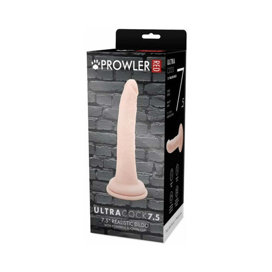 PROWLER RED ULTRA COCK 7.5 IN. REALISTIC DILDO VANILLA