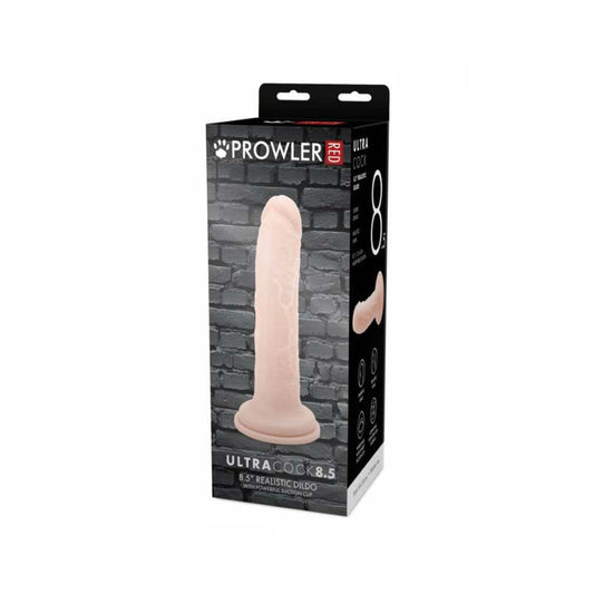 PROWLER RED - ULTRA COCK 8.5 IN. REALISTIC DILDO VANILLA