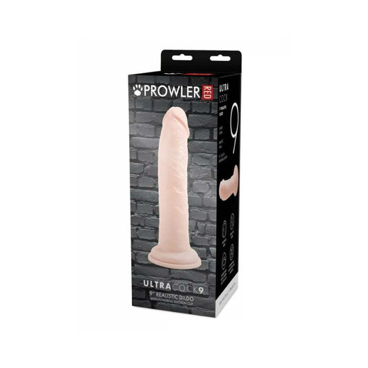 PROWLER RED - ULTRA COCK 9 IN. REALISTIC DILDO VANILLA
