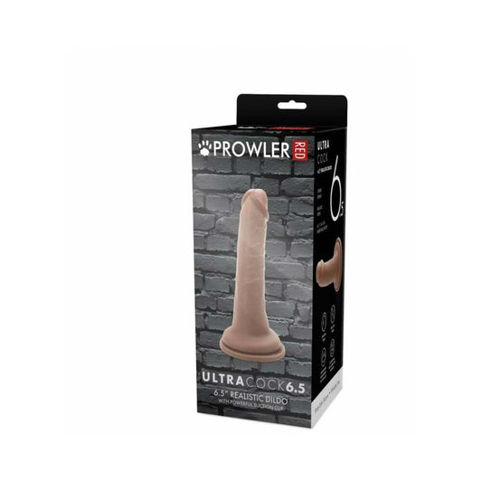 PROWLER RED - ULTRA COCK 6.5 IN. REALISTIC DILDO CARAMEL