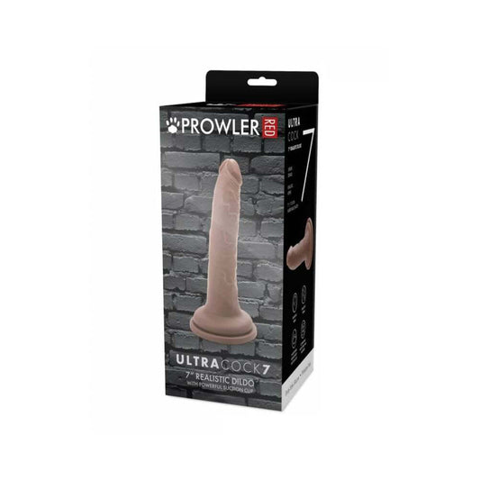 PROWLER RED - ULTRA COCK 7 IN. REALISTIC DILDO CARAMEL