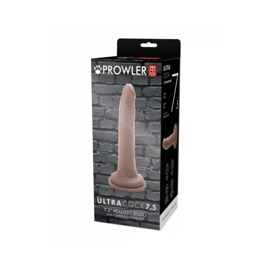 PROWLER RED - ULTRA COCK 7.5 IN. REALISTIC DILDO CARAMEL