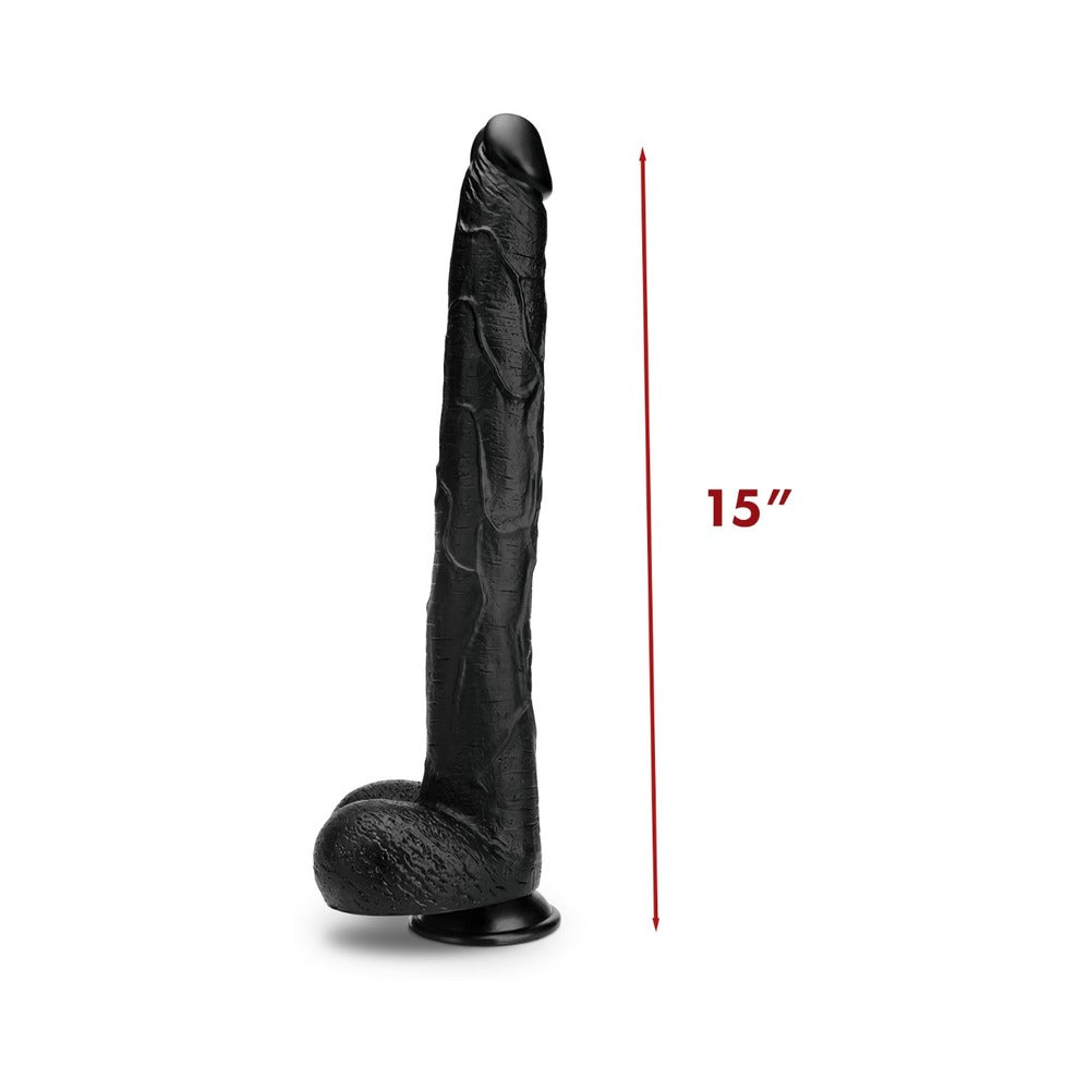 PROWLER RED - THE DESTROYER 15 IN. DILDO BLACK