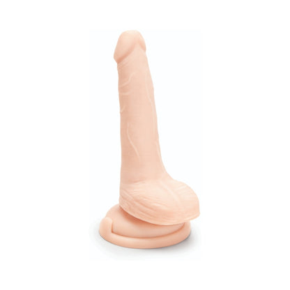 PROWLER RED - ULTRA COCK 6 IN. REALISTIC DUAL DENSITY DILDO WITH BALLS VANILLA