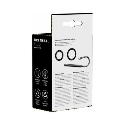 PROWLER RED URETHRAL PLUG & RING STAINLESS STEEL