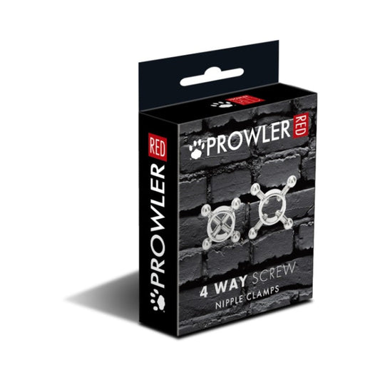 PROWLER RED - 4 WAY SCREW NIPPLE CLAMP SET