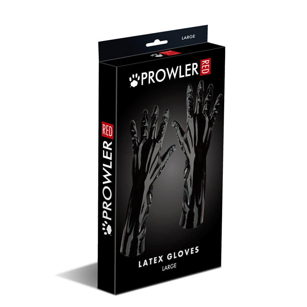 PROWLER RED - LATEX GLOVES BLACK L