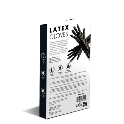 PROWLER RED - LATEX GLOVES BLACK L