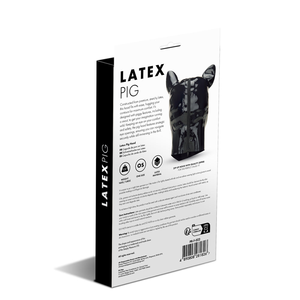 PROWLER RED LATEX PIG HOOD